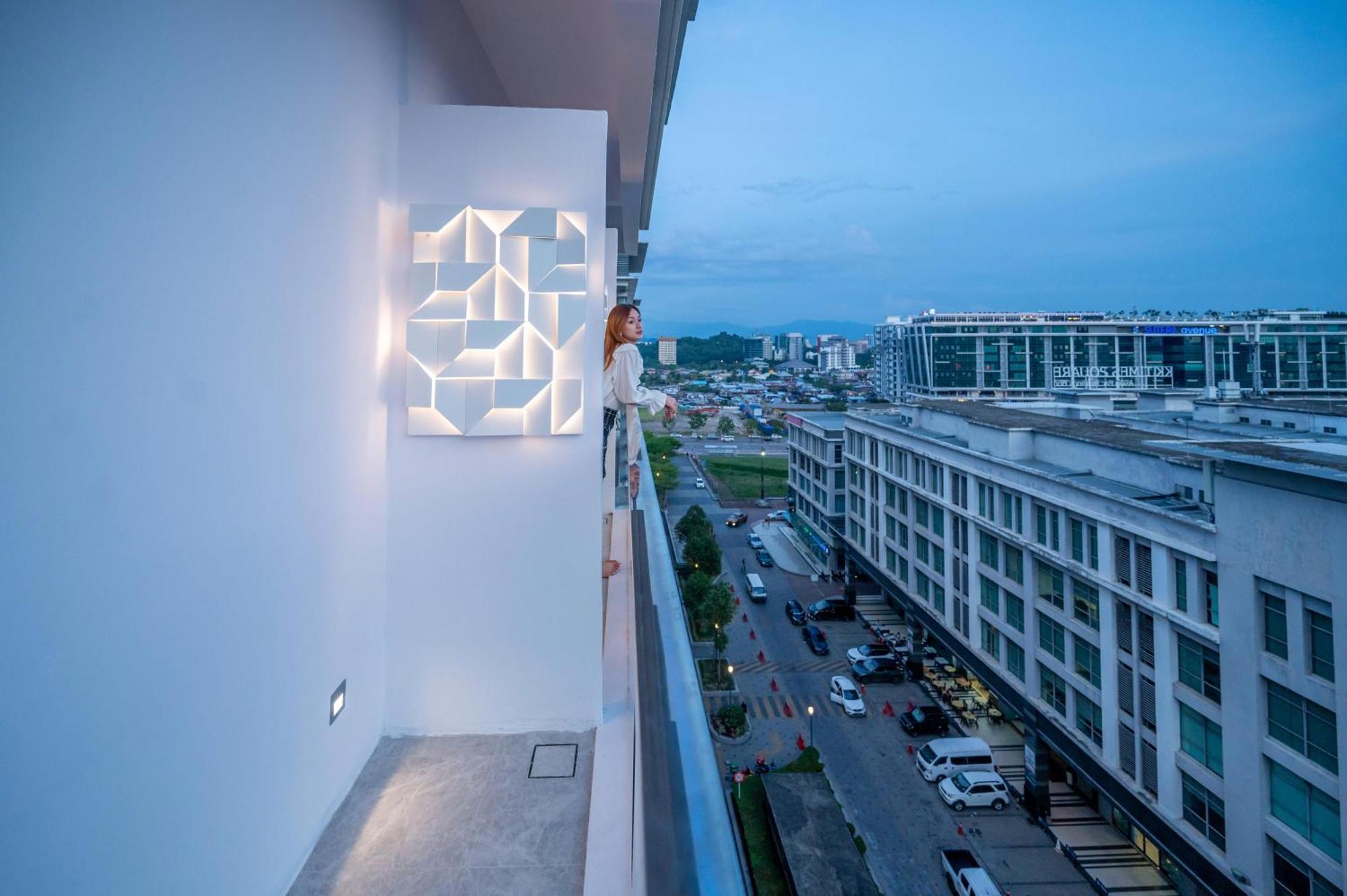 Ritz Residence @ Imago Loft B 7Th Floor Kota Kinabalu Exteriör bild